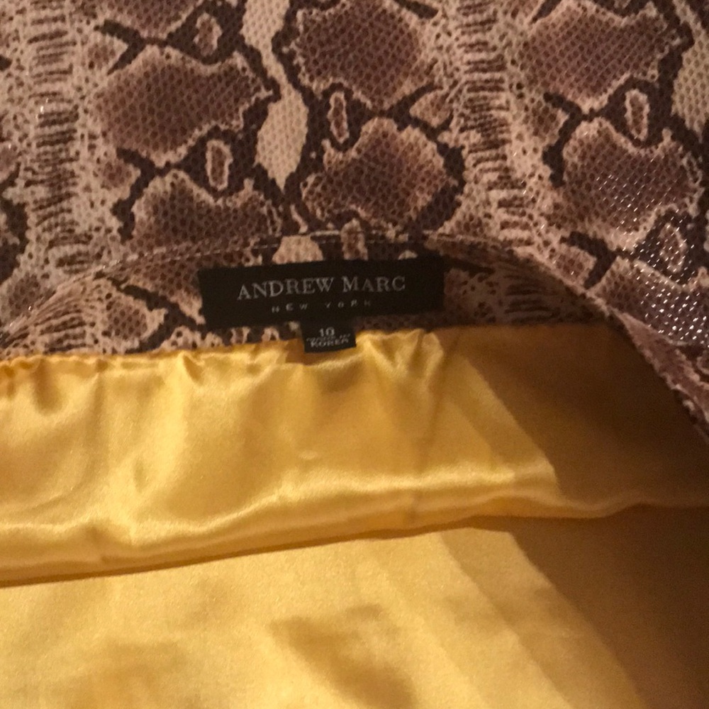 Leather python print suit - Picture 12 of 13